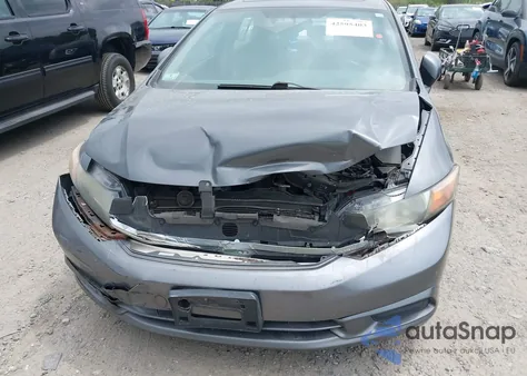 2012 Honda Civic Ex-L из США, поврежденный, VIN 2HGFB2F99CH540681